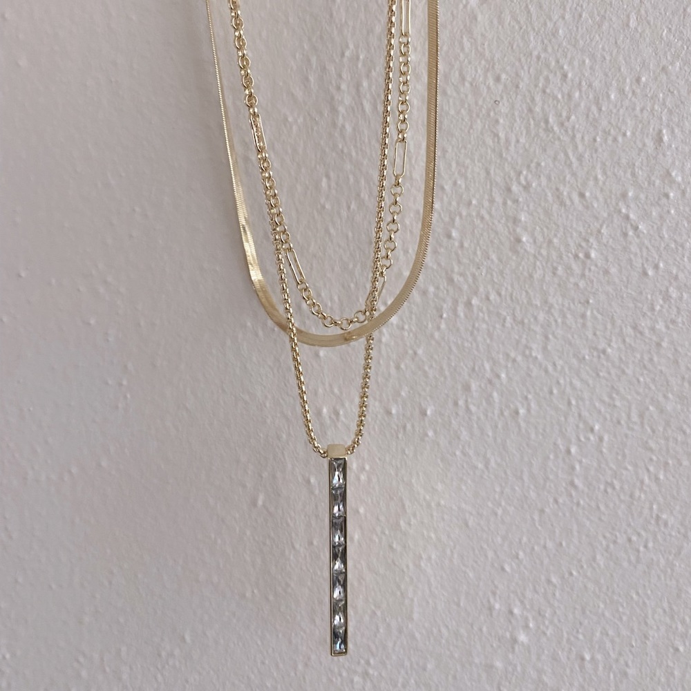 Beautiful layered Kendra Scott necklace never worn!